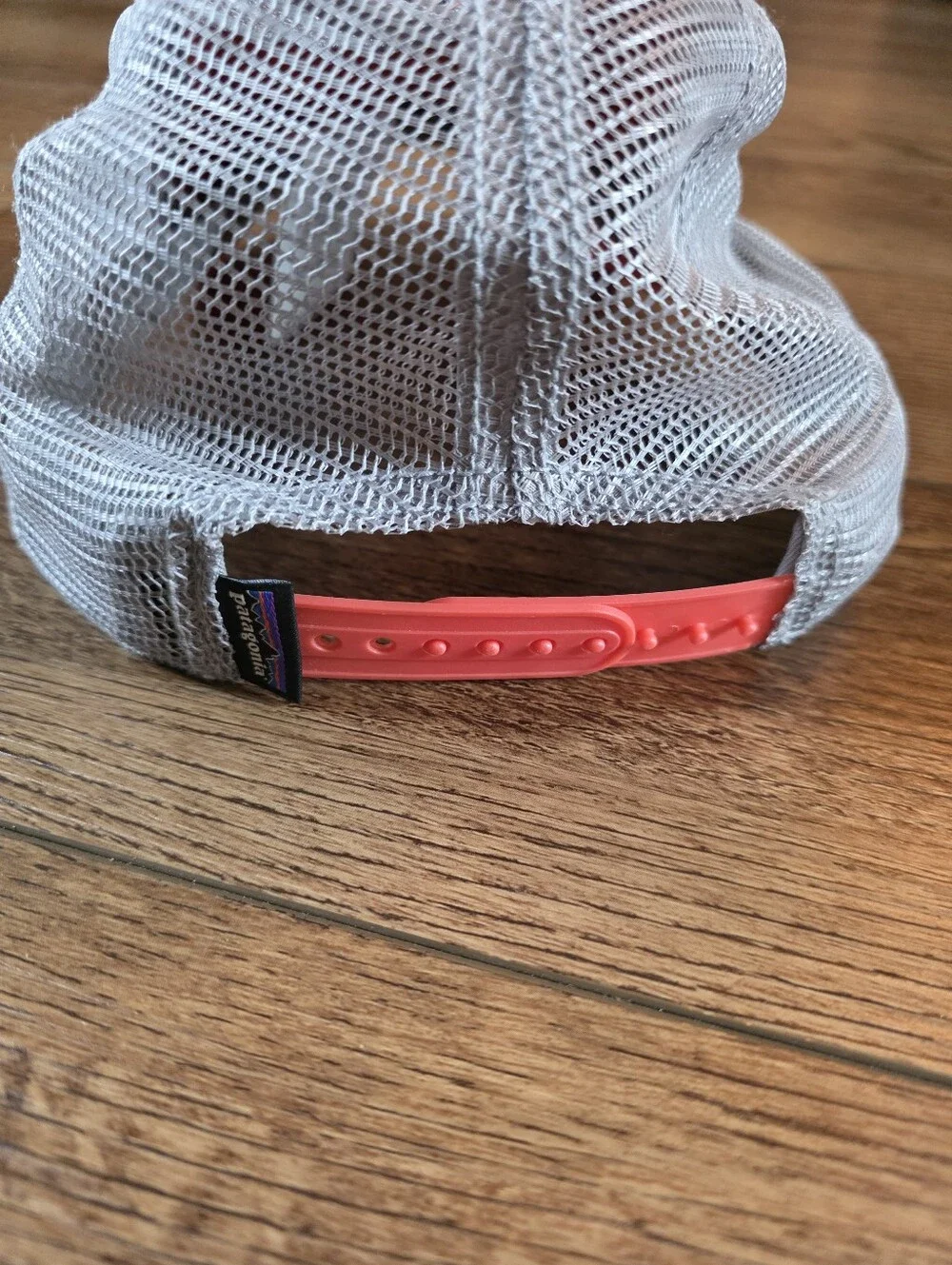 Patagonia Black Front Coral Brim Mesh Trucker Hat